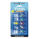 Set Cucharillas Pesca Blue Fox Flash Deep Runner 1/8