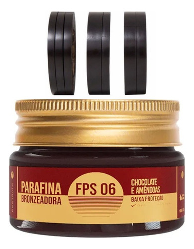 Kit 3 Fitas Cortadas + Parafina Duotrato Chocolate 100g