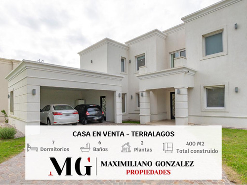 Casa En Venta En Terralagos, Canning Ezeiza 