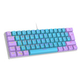 Teclado Mecánico Gamer 60% Ocelot Creators Ergonómico Rgb