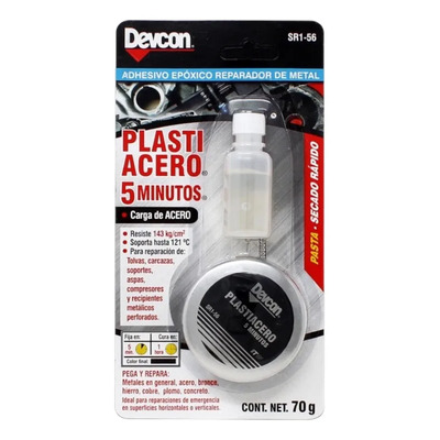 Pegamento Plastiacero Secado Rápido Sr1-56 70 Grs Devcon | MercadoLibre