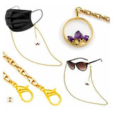 Cadena Para Lentes - 3-in-1 Face Mask & Glasses Lanyard For 