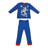 Pijama Varon Disney 2 Piezas Mickey Bebe 12 M Invierno 1 Año