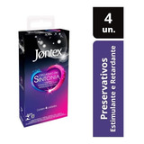 Preservativo Jontex Orgasmo Sintonia (kit 4x4=16camisinhas)