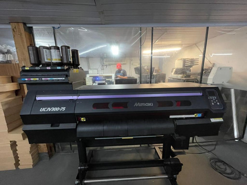 Impressora Uv Com Plotter Mimaki Ucjv300-75