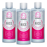 Kit 3 Rice Agua Micelar E Demaquilante Kokeshi 200ml