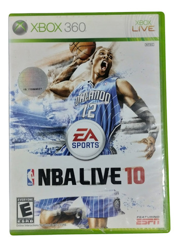 Nba Live 10 Juego Original Xbox 360