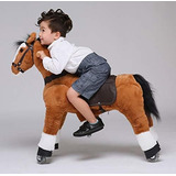 Ufree Horse Action Pony, Ride On Toy, Mecánico, Caballo En M