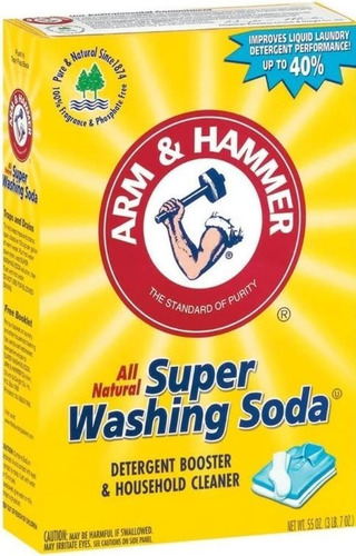 Arm & Hammer - Detergente Booster Y Limpiador D/hogar 1,56kg