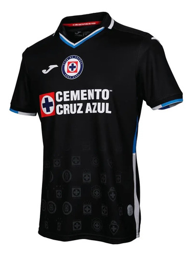 Jersey Original Joma Club Futbol Cruz Azul Gala Negra 2023 | Meses sin interés