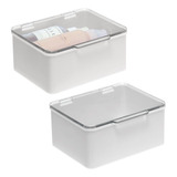 Caja De Organizador De Cosméticos Apilable Para Tocado...