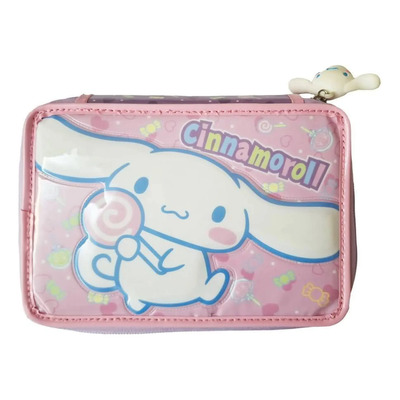 Cartuchera Escolar Pvc Cinnamoroll 1 Piso Con Útiles 14 Piez | Mismo precio en cuotas