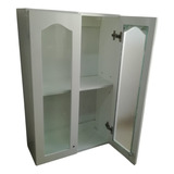 Alacena Colgante De 90x72 Puerta Vidrio