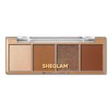 Sheglam - Essential Square Eyesshadow Quad - Sombra Veil