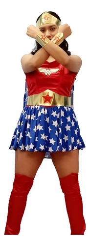 Mujer Maravilla Disfraz Adulto Halloween