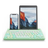 Teclado Inalámbrico Con Bluetooth Para iPad Android Pc