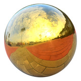 Qianyuu Esfera Decorativa Espelho Esfera 80mm Dourado