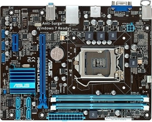 Combo De Board Asus H61 Y Procesador Intel Core I3 2100, Lee