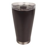 Abridor De Botellas De Cerveza Thermal Cup Cap Mor De 700 Ml, Negro Y Suave