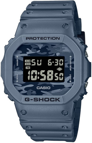 Relógio Casio G-shock Masculino Camuflado Dw-5600ca-2dr Cor 