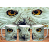 Taza - Tazón De Ceramica Harry Potter Hedwig 4k Art