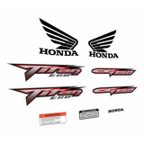 Calcos Honda Cg Titan 150 Esd Moto Gris Metal Completo C/adv