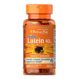 Puritan's Pride Luteína 40 Mg Com Zeaxantina 60 Softgels