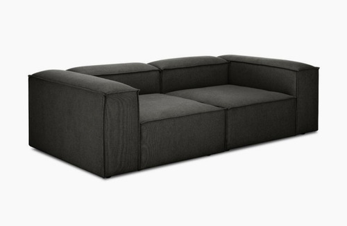 Sillon Sofa Premium Living 3 Cuerpos Chenillle Pana Cuerina