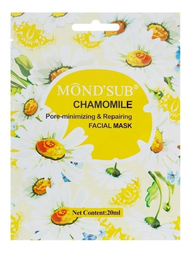 Chamomile Pore-minimizing & Repairing Facial Mask  Mondsub