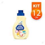 Kit 12 Amaciante Roupas Vida Macia Glicerina Camomila 500ml