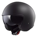 Casco Moto Abierto Ls2 Of 599 Spitfire Negro Mate Riderpro ®