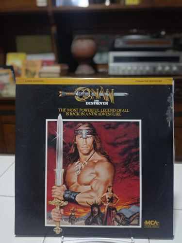 Laser Disc Conan The Destroyer 