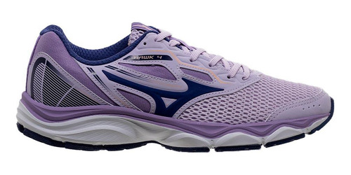 Tênis De Corrida Feminino Mizuno Wave Hawk 4 Lilás