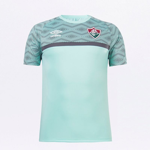 Camisa Fluminense Umbro 2021 Treino Verde Oficial