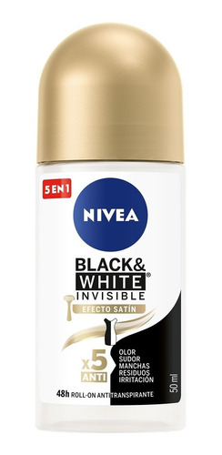 Nivea Black & White Desodorante - mL a $300