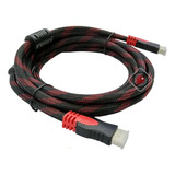 Cable Hdmi A Hdmi 20 Metros Con Filtro Mallado 4k