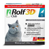 Rolf Club 3d Flea Collar For Cats - Flea And Tick Prevention