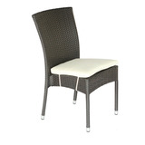 Silla Lujo Rattan & Aluminio By Luxury Garden Lg706