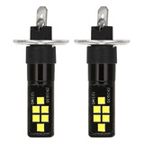 2 Unidades De Bombillas Led H1 Para Coche, 12 V-24 V, 12 Smd