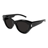 Lentes De Sol Shiny Black Saint Laurent Sl506001