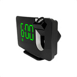 Despertador Digital Reloj Alarma Proyector Luz Despertadores