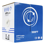 Cable Ethernet Cat5e En Rollo De 500 Ft Vivo Cable-v002 Utp