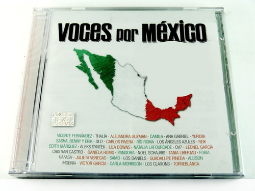 Voces Por México 2 Cd´s Sellado Fobia Dld Thalia Sasha