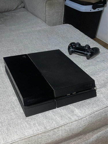 Ps4 Sony 500 Gb Negro + 1 Joystick + 10 Juegos