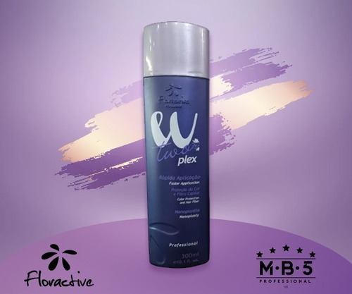 Floractive Morada Nanoplastia C. Mechas De 300 Ml Original