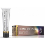 Tinte Profesional Joico Lumishine Youth Lock Permanent Tone 6n Natural, Rubio Oscuro