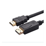 Cable De Display Port Macho A Hdmi Macho 1.5 Metros