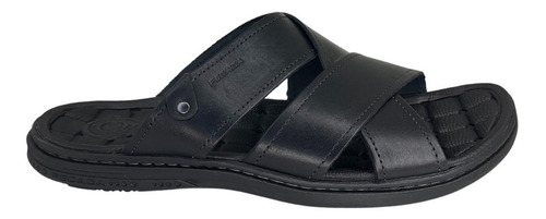 Chinelo Masculino Pegada  Slide Couro 131285