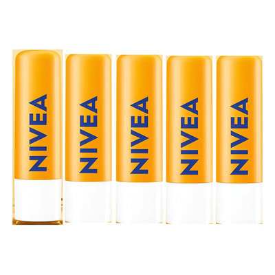 Nivea Lip Care Balsamo Labial Sun Caring Con Spf 30 5 Pack | Meses sin interés
