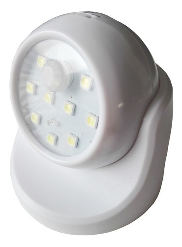 Luz 10 Led Inalambrica Con Sensor Detector De Movimiento Foc